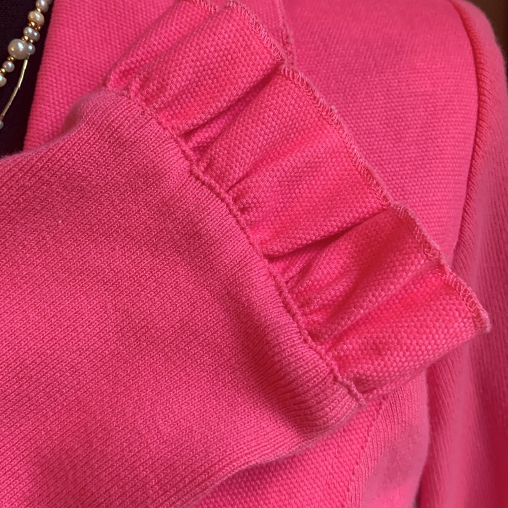 *Caprice Bright BarbieCore Ruffles Color Jacket SZ.L - Picture 3 of 11